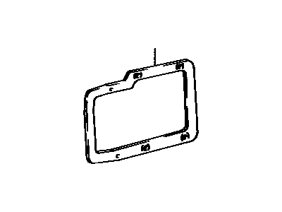 Toyota 81554-1A310 Gasket, Rear Combination Lamp Body LH