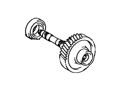 Toyota 35708-12010 Shaft Sub-Assy, Intermediate