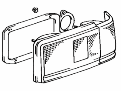 Toyota 81505-19715 Lamp Sub-Assy, Rear Combination, RH