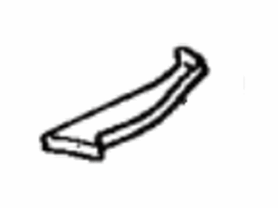 58316-12010 Toyota Rear Floor Pan Extension Left Hand Illustration 1 of 1