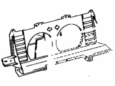 Toyota 83133-1A150 Plate, Combination Meter