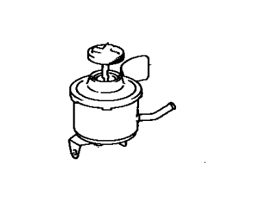 1986 Toyota Corolla Power Steering Reservoir - 44306-12030