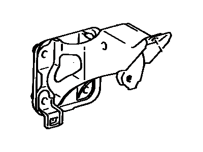 Toyota 55106-22161 Support Sub-Assembly, Brake Pedal