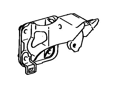 Toyota 55106-01010 Support Sub-Assy, Brake Pedal