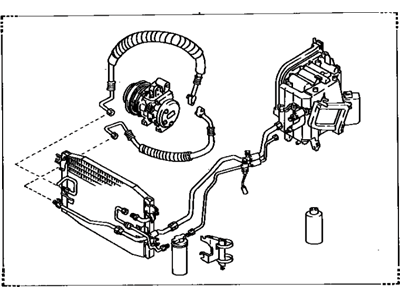 88300-1H041 Toyota Cooler & Accessory Assembly Illustration 1 of 1