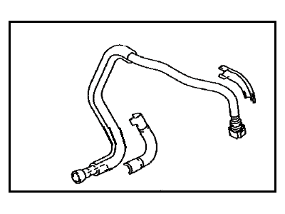 Toyota 23901-37180 Tube Sub-Assembly, Fuel