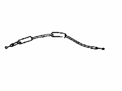 Toyota 69770-47091 Cable Assembly, Rear Door