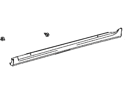 Toyota 75860-47020-A0 MOULDING Assembly, Body