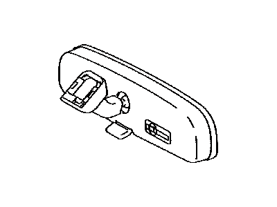 Toyota 87810-0W570 Inner Rear View Mirror Assembly