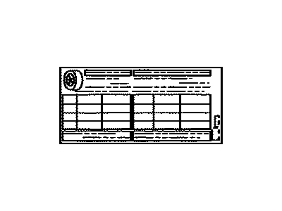 Toyota 42661-47690 Label, Tire Pressure