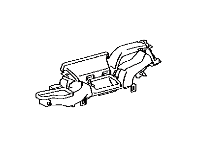 Toyota 55990-47080 Nozzle Assembly, DEFROST