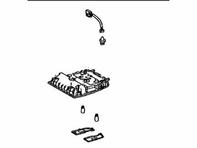 Toyota 81260-47260-B0 Lamp Assembly, Map