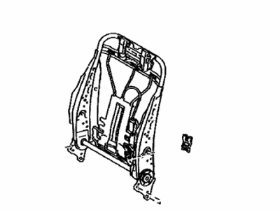 Toyota 71640-47090 Spring Assembly, Front Seat