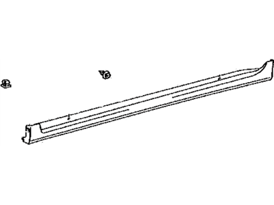 Toyota 75850-47020-D2 MOULDING Assembly, Body