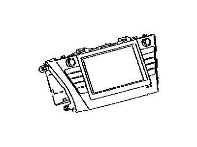 Toyota 86804-47230 Cover Sub-Assembly, NAVI