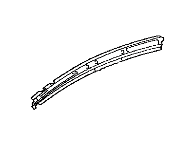 Toyota 61202-47020 Rail Sub-Assembly, Roof