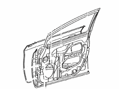 Toyota 67002-47090 Panel Sub-Assembly, Front D