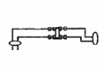 Toyota 47318-75020 Tube, Front Brake, NO.8