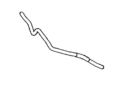 Toyota 16281-37030 Hose, Water By-Pass