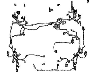 Toyota 82111-47U30 Wire, Engine Room Main