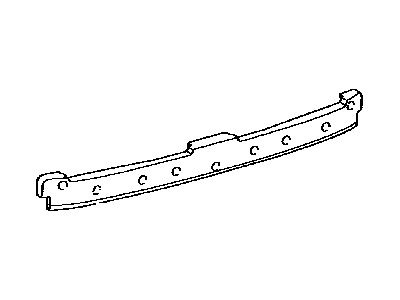 Toyota 52615-47080 ABSORBER, Rear Bumper