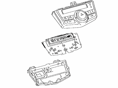 Toyota Prius V Blower Control Switches - 55900-47150