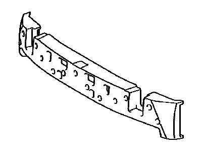 Toyota 52611-47070 ABSORBER, Front Bumper