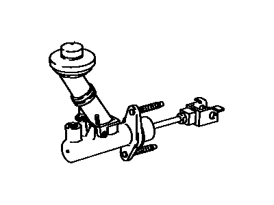 1995 Toyota Tercel Clutch Master Cylinder - 31410-16040