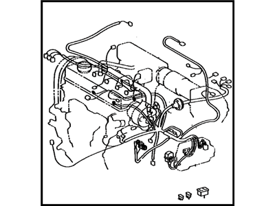 Toyota 82121-16890 Wire, Engine