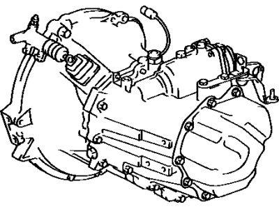 Toyota 30300-16560 Transaxle Assy, Manual