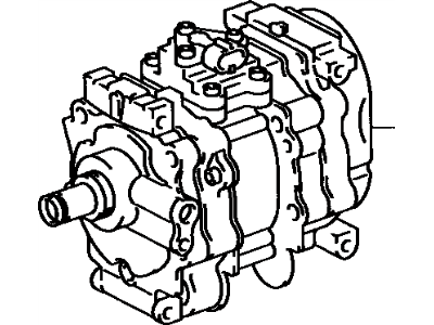 Toyota 88320-16180 Compressor Assembly, Cooler
