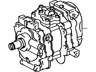 Toyota 88320-16250 Compressor Assy, Cooler