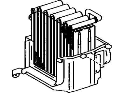 1996 Toyota Tercel Evaporator - 88501-42021