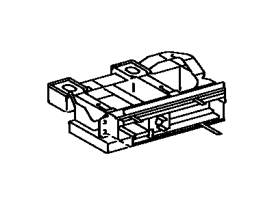 Toyota 55910-16160 Control Assy, Heater Or Boost Ventilator