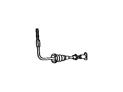 1994 Toyota Tercel Parking Brake Cable - 46410-10100