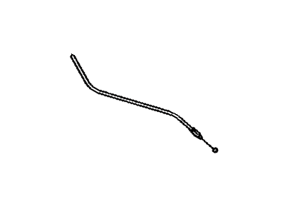 Toyota Paseo Fuel Door Release Cable - 77035-16190
