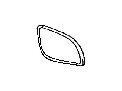 1994 Toyota Paseo Car Mirror - 87961-16710