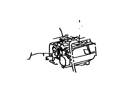Toyota 87150-16250 Radiator Assembly, Heater