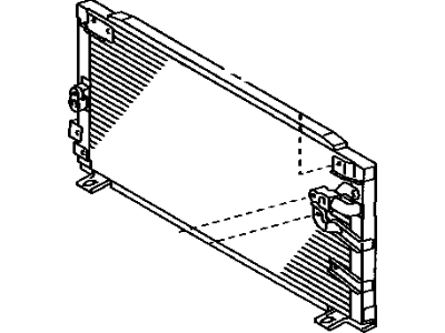 1992 Toyota Paseo A/C Condenser - 88460-16290