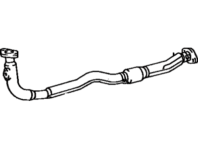 Toyota Tercel Exhaust Pipe - 17410-11700