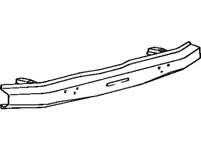 Toyota 52023-16100 Reinforcement Sub-Assy, Rear Bumper