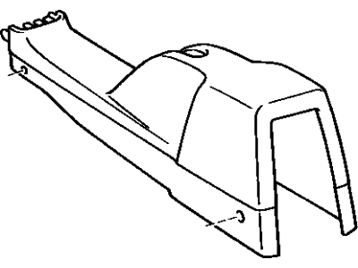 Toyota 58901-16120-01 Box Sub-Assy, Console, Rear