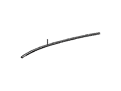 Toyota 75556-06080 MOULDING, Roof Drip