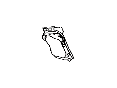 Toyota 61697-06904 Housing, Quarter Panel