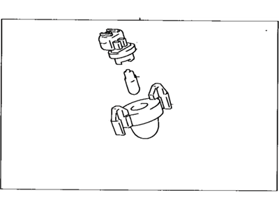 Toyota 81270-04011 Lamp Assy, License Plate