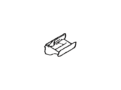 Toyota 74102-04010-J0 Box Sub-Assy, Front Ash Receptacle