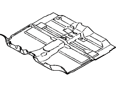 Toyota 58510-12E31-B2 Carpet Assembly, Floor