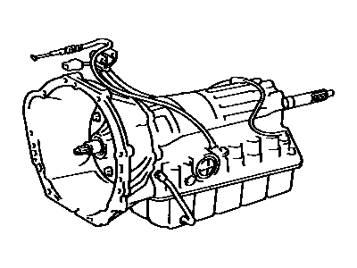 Toyota 35000-3D040 Transmission Assy, Automatic