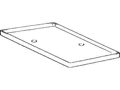 Toyota 74431-89110 Tray, Battery