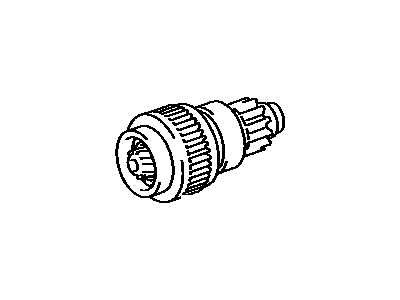 Toyota 28011-76070 Clutch Sub-Assy, Starter